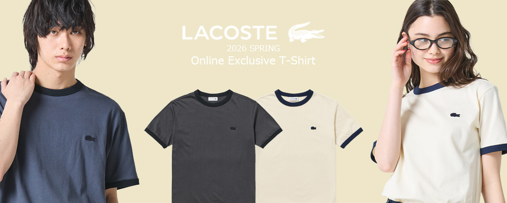 オンライン限定｜ユニセックスで楽しめるトレンドTシャツシリーズ