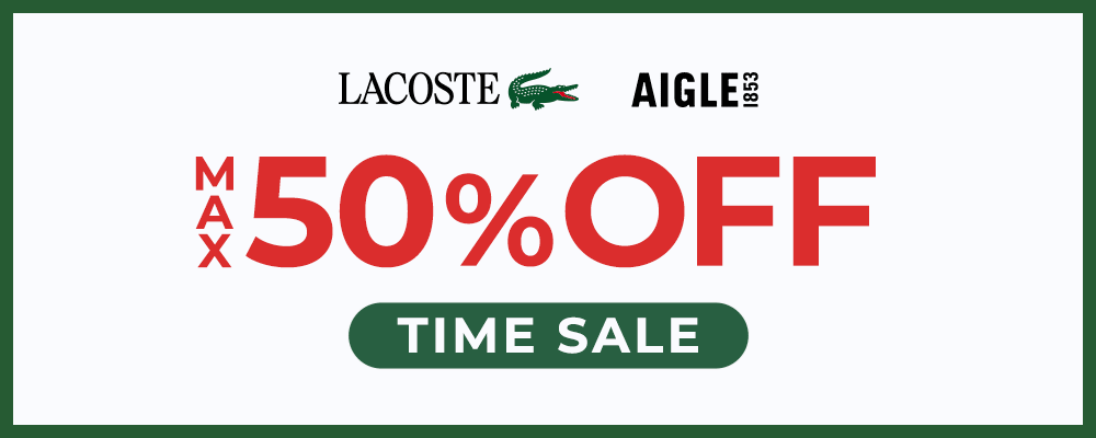 ＜タイムセール開催中＞対象商品がMAX50%OFFのスペシャルプライス！！