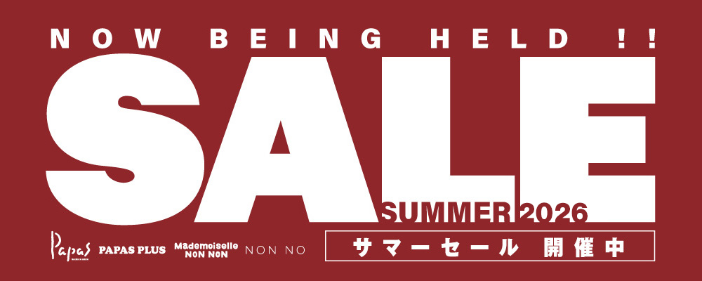 2026 SUMMER SALE 開催中！