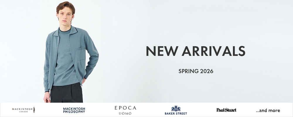 【新作入荷】2026春夏コレクション新作アイテムが続々入荷中！