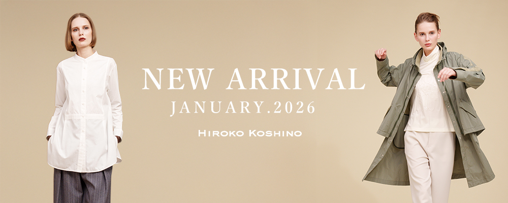 HIROKO KOSHINO 2026 HIROKOーNEW ARRIVAL JANUARY.2026ー