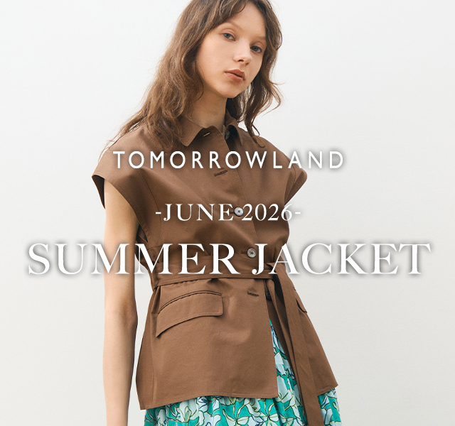 TOMORROWLAND - TOMORROWLAND SUMMER JACKET～一枚で存在感を放つ夏の
