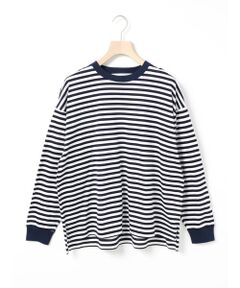 MARMARMAR / マーマーマー Tシャツ | MARMARMAR クルーネックロンT(ボーダー)