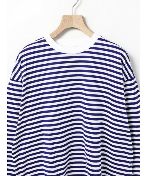 MARMARMAR / マーマーマー Tシャツ | MARMARMAR クルーネックロンT(ボーダー) | 詳細2
