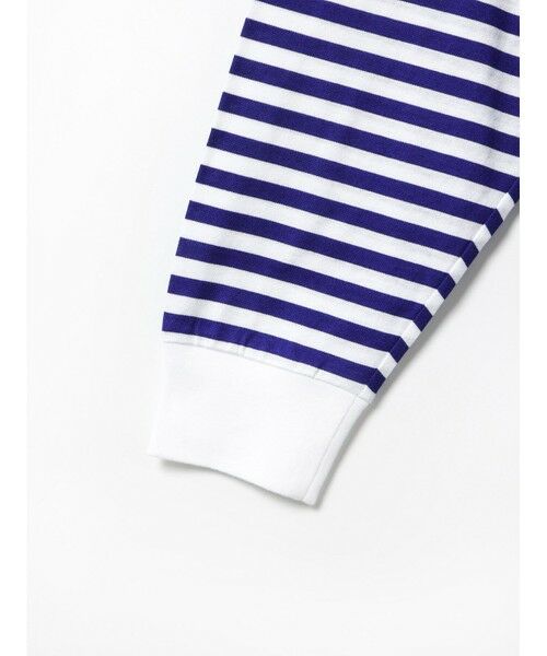 MARMARMAR / マーマーマー Tシャツ | MARMARMAR クルーネックロンT(ボーダー) | 詳細3