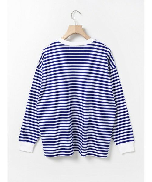 MARMARMAR / マーマーマー Tシャツ | MARMARMAR クルーネックロンT(ボーダー) | 詳細5