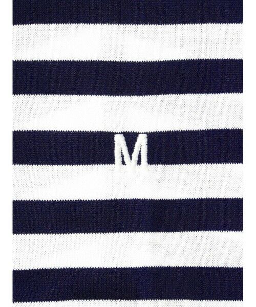 MARMARMAR / マーマーマー Tシャツ | MARMARMAR クルーネックロンT(ボーダー) | 詳細7