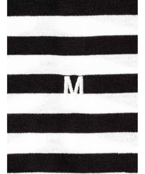 MARMARMAR / マーマーマー Tシャツ | MARMARMAR クルーネックロンT(ボーダー) | 詳細8