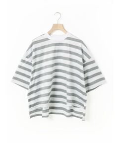 MARMARMAR / マーマーマー Tシャツ | MARMARMAR クルーネックハーフスリーブT(ボーダー)