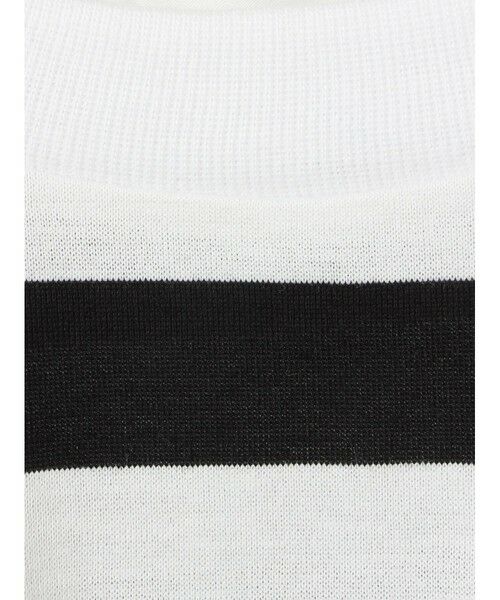 MARMARMAR / マーマーマー Tシャツ | MARMARMAR クルーネックハーフスリーブT(ボーダー) | 詳細2