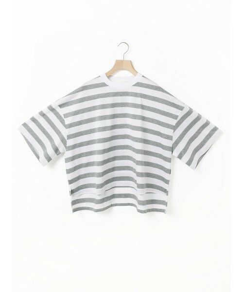 MARMARMAR / マーマーマー Tシャツ | MARMARMAR クルーネックハーフスリーブT(ボーダー) | 詳細4