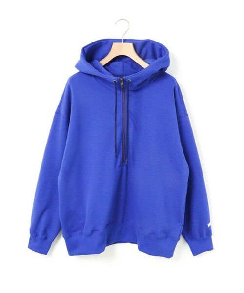 MARMARMAR / マーマーマー パーカー | MARMARMAR ハーフジップパーカー(ブルー(color31))