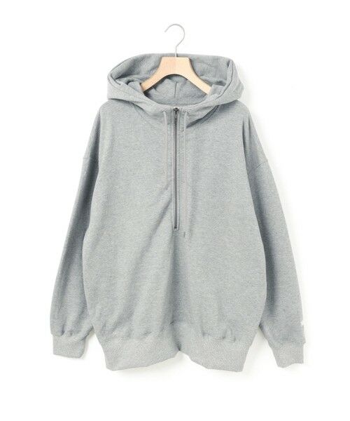 MARMARMAR / マーマーマー パーカー | MARMARMAR ハーフジップパーカー(グレー(color90))