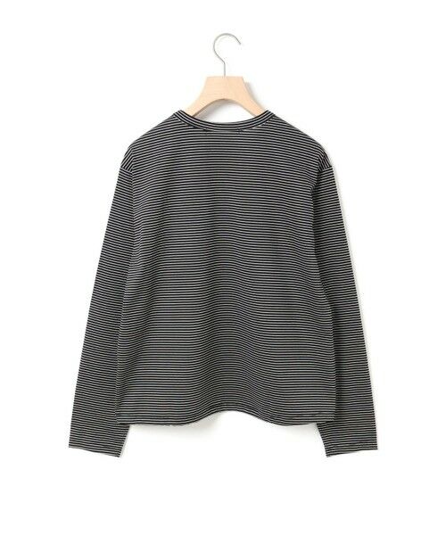 MARMARMAR / マーマーマー カットソー（半袖以外） | MARMARMAR ドローストリングヘムロングスリーブT(ボーダー) | 詳細8