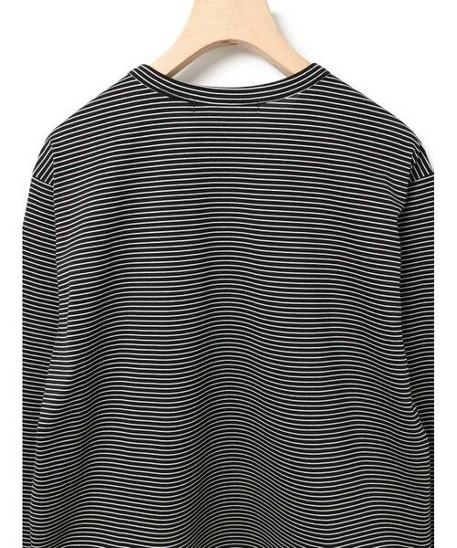 MARMARMAR / マーマーマー カットソー（半袖以外） | MARMARMAR ドローストリングヘムロングスリーブT(ボーダー) | 詳細9