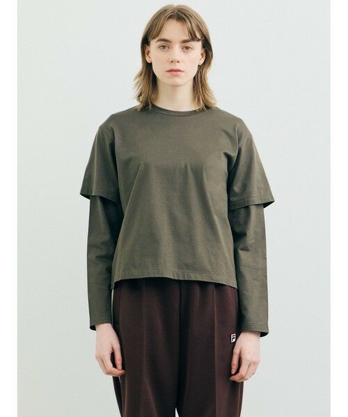 MARMARMAR / マーマーマー カットソー（半袖以外） | MARMARMAR レイヤードスリーブT | 詳細10
