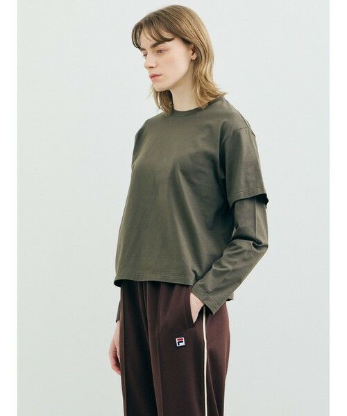 MARMARMAR / マーマーマー カットソー（半袖以外） | MARMARMAR レイヤードスリーブT | 詳細11