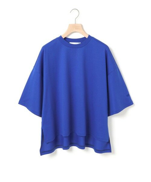 MARMARMAR / マーマーマー カットソー | MARMARMAR クルーネックワイドTシャツ（ブルー(color31)）