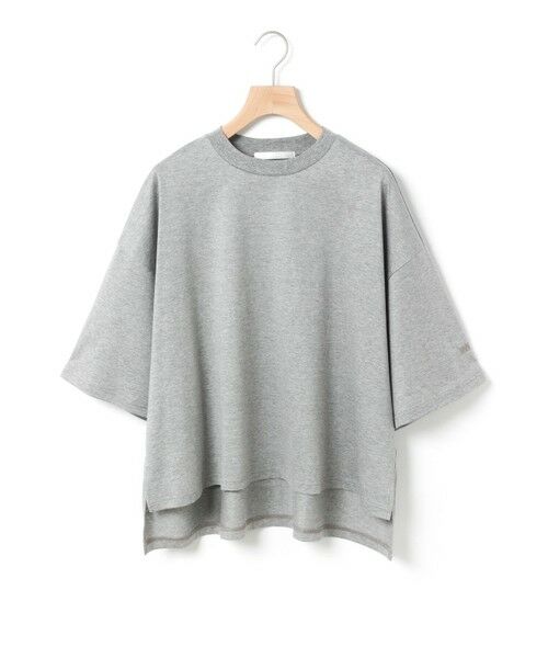 MARMARMAR / マーマーマー カットソー | MARMARMAR クルーネックワイドTシャツ（ライトグレー(color90)）