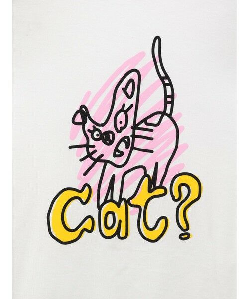 MARMARMAR / マーマーマー カットソー | MARMARMAR  プリントハーフスリーブプルオーバー | 詳細1