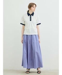 MARMARMAR / マーマーマー シャツ・ブラウス | MARMARMAR FILA ストライプポロ