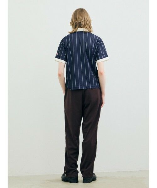 MARMARMAR / マーマーマー シャツ・ブラウス | MARMARMAR FILA ストライプポロ | 詳細4