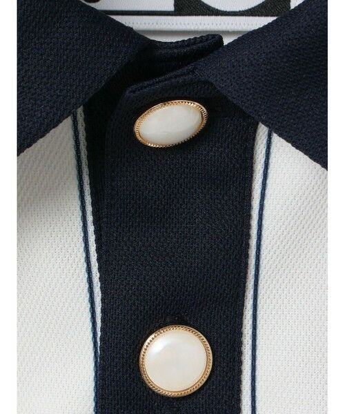 MARMARMAR / マーマーマー シャツ・ブラウス | MARMARMAR FILA ストライプポロ | 詳細17