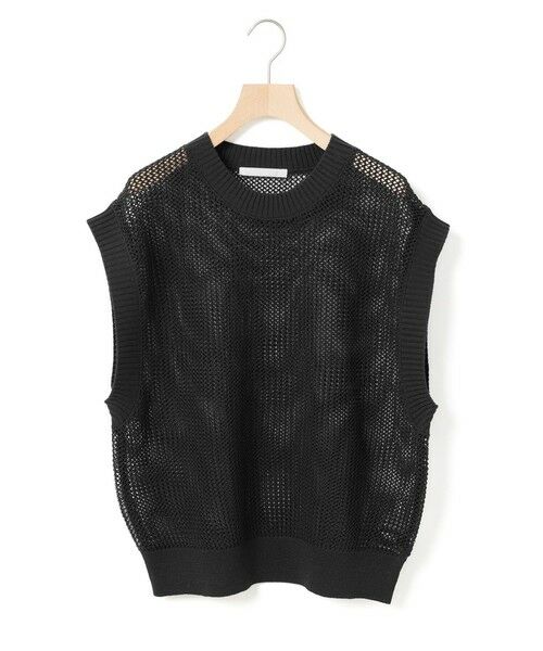 MARMARMAR / マーマーマー ベスト | MARMARMAR メッシュショートベスト（ブラック(color99)）