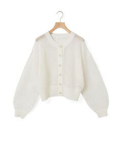 MARMARMAR / マーマーマー カーディガン・ボレロ | MARMARMAR メッシュカーディガン