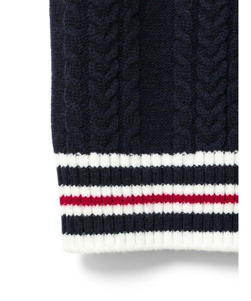 MARMARMAR / マーマーマー ベスト | MARMARMAR FILAニットベスト | 詳細8