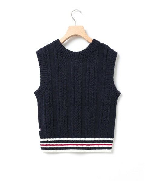 MARMARMAR / マーマーマー ベスト | MARMARMAR FILAニットベスト | 詳細9