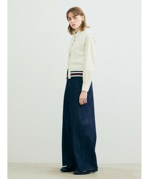 MARMARMAR / マーマーマー ベスト | MARMARMAR FILAニットベスト | 詳細14