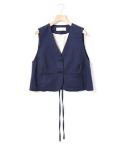 MARMARMAR / マーマーマー ベスト | MARMARMAR ノーカラーベスト