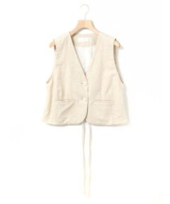 MARMARMAR / マーマーマー ベスト | MARMARMAR ノーカラーベスト