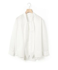 MARMARMAR / マーマーマー シャツ・ブラウス | MARMARMAR シャツカラーリボンシャツ