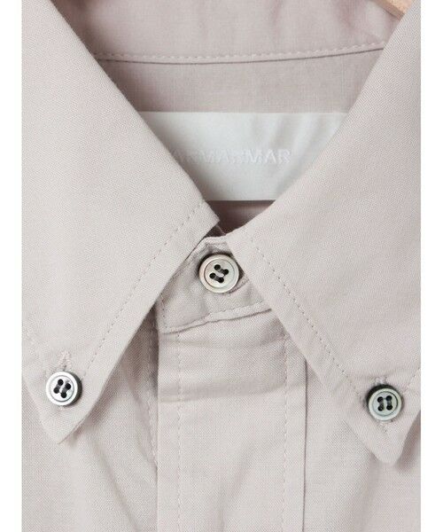 MARMARMAR / マーマーマー シャツ・ブラウス | MARMARMAR ボタンダウンロングシャツ | 詳細3