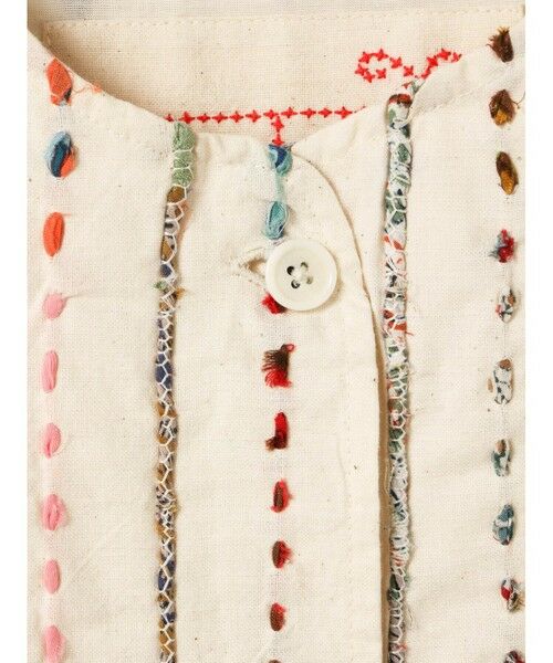 MARMARMAR / マーマーマー ベスト | MARMARMAR 刺繍ショートベスト | 詳細1