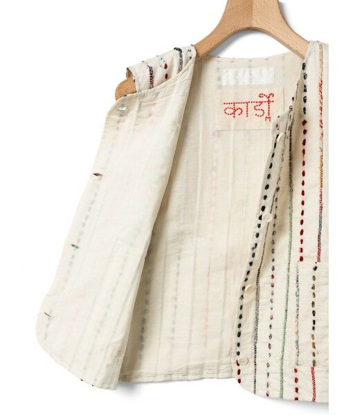 MARMARMAR / マーマーマー ベスト | MARMARMAR 刺繍ショートベスト | 詳細2