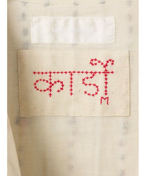 MARMARMAR / マーマーマー ベスト | MARMARMAR 刺繍ショートベスト | 詳細5