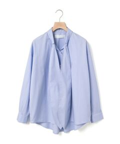 MARMARMAR / マーマーマー シャツ・ブラウス（半袖以外） | MARMARMAR リボン付きシャツカラー