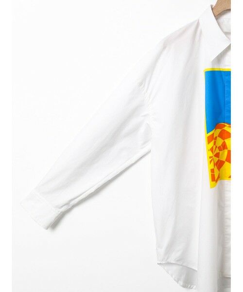 MARMARMAR / マーマーマー シャツ・ブラウス | MARMARMAR ""UP""プリントワイドシャツ | 詳細5