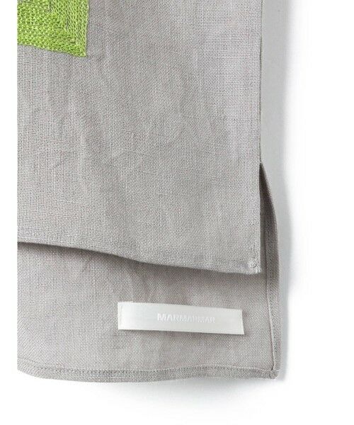MARMARMAR / マーマーマー ベスト | MARMARMAR リネンウィピル | 詳細7