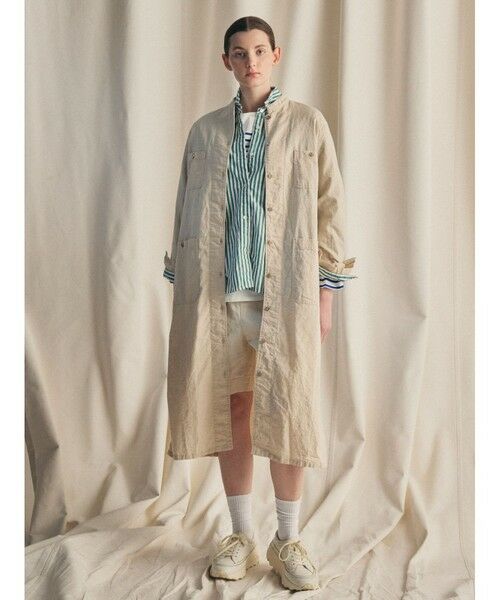 MARMARMAR / マーマーマー その他アウター | MARMARMAR コートライクワンピース | 詳細17