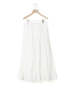 MARMARMAR / マーマーマー ミニ・ひざ丈スカート | MARMARMAR レーススイッチングボリュームスカート