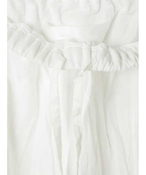 MARMARMAR / マーマーマー ミニ・ひざ丈スカート | MARMARMAR レーススイッチングボリュームスカート | 詳細4