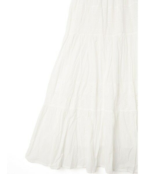 MARMARMAR / マーマーマー ロング・マキシ丈スカート | MARMARMAR レースコンビボリュームスカート | 詳細5