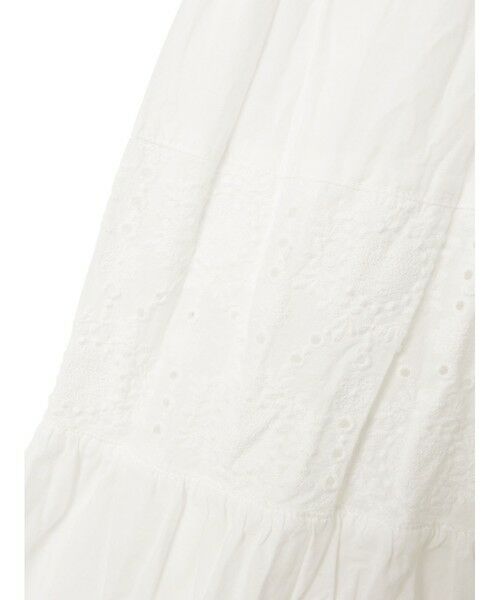 MARMARMAR / マーマーマー ロング・マキシ丈スカート | MARMARMAR レースコンビボリュームスカート | 詳細7