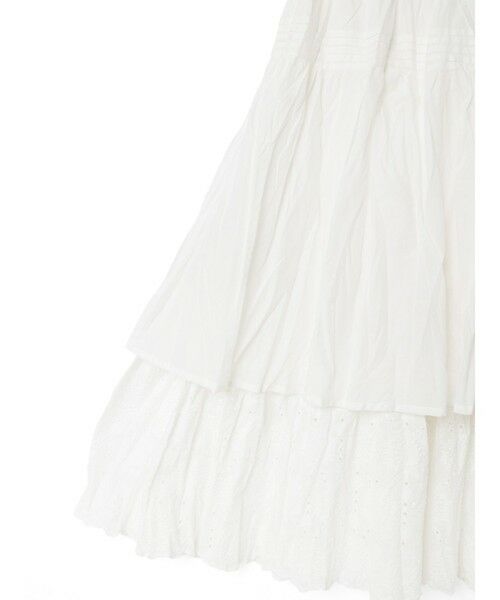 MARMARMAR / マーマーマー ロング・マキシ丈スカート | MARMARMAR ティアードレーススカート | 詳細5