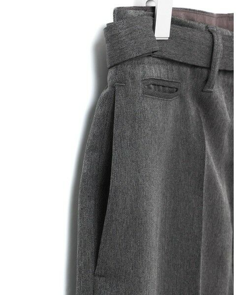 MARMARMAR / マーマーマー その他パンツ | MARMARMAR ベルテッドトラウザーズ | 詳細4