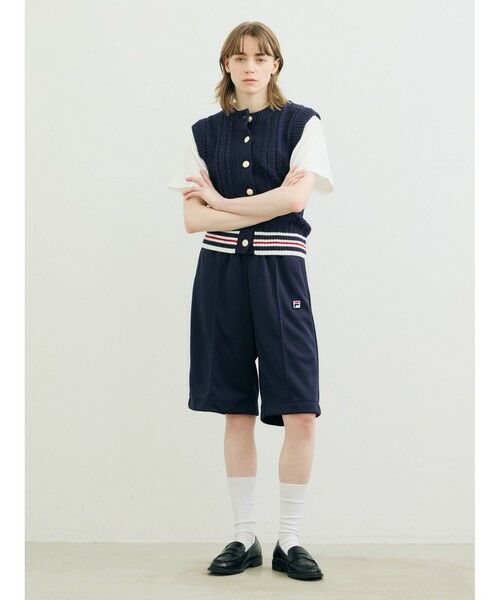 MARMARMAR / マーマーマー その他パンツ | MARMARMAR FILAテニスショーツ（ネイビー(color77)）